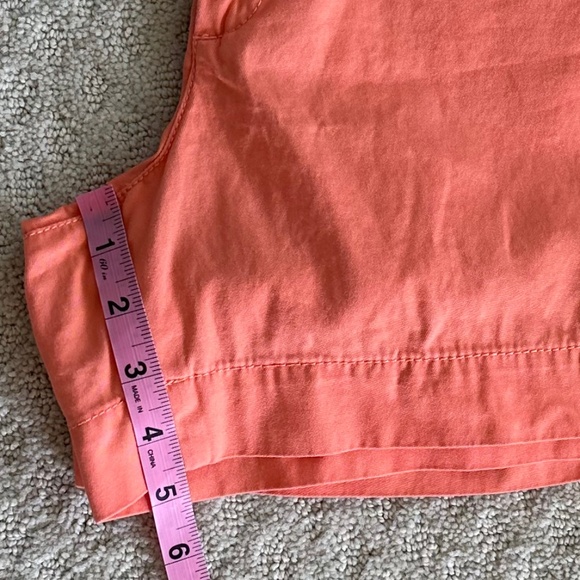 Lilly Pulitzer Callahan Shorts 100% Cotton 5" Inseam Yummy Melon 8 Summer Casual - Picture 12 of 13